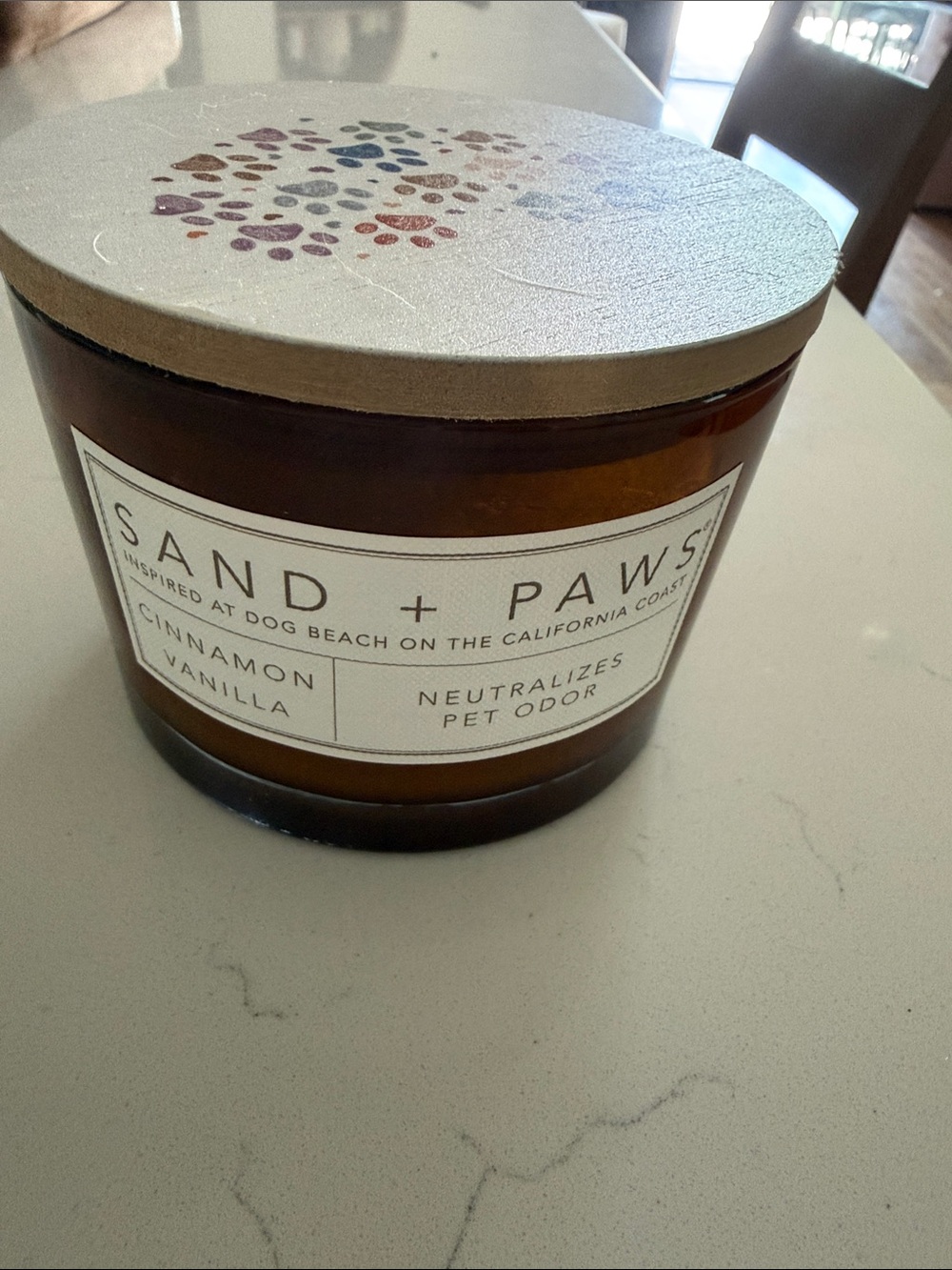 Cinnamon Vanilla Pet Odor Neutralizing Candle